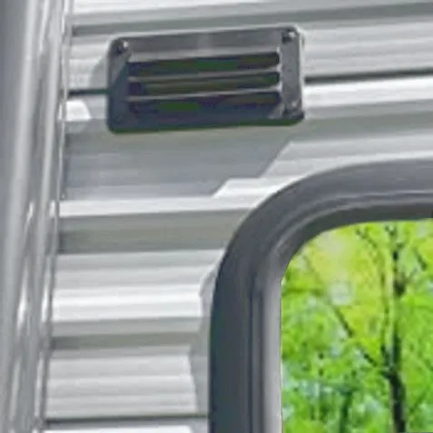 DENT VENT 3'' X 5 1/2'' BLACK